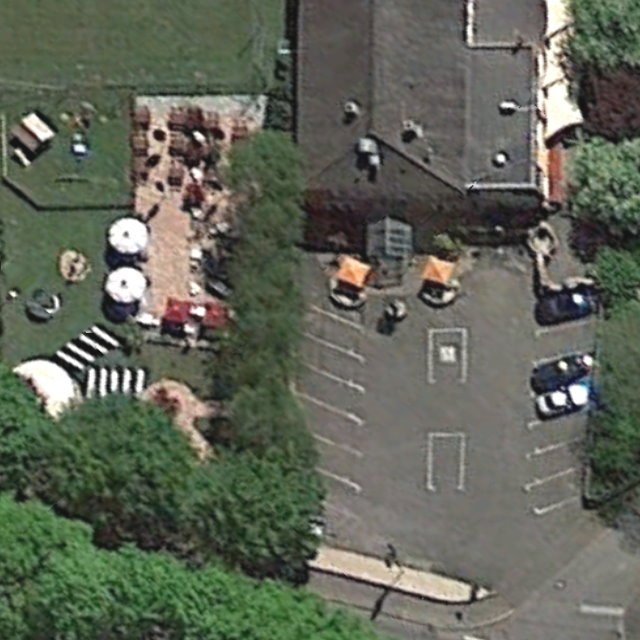 Luftbildaufnahme Grombacher Stuben